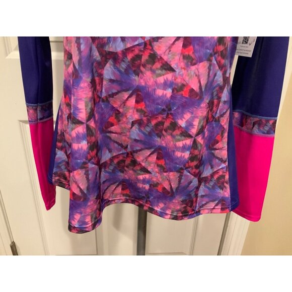 Prana Pink & Purple Supernova Pinwheel Lorelei Sun Top, Size XL NWT! - Picture 3 of 9